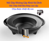 Bếp lẩu nướng điện đa năng 2 trong 1