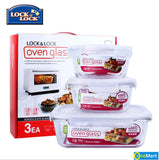 Bộ 3 hộp thủy tinh  LLG428S001