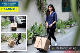 Xe đẩy đi chợ gấp gọn đa năng HT-MINI01